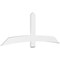 Ekena Millwork Bellingham Architectural Grade PVC Gable Bracket, 84"W x 31 1/2"H x 2"D x 6"F, 9/12 Pitch GBP084X32X0206BEL00 - alternate 1